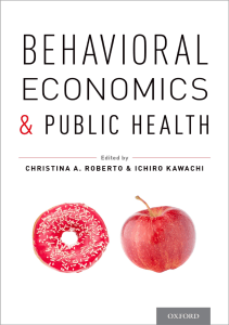 BOOKS Behavioral Economics and Public Health