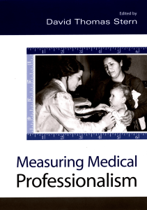 DOWNLOAD Measuring Medical Professionalism