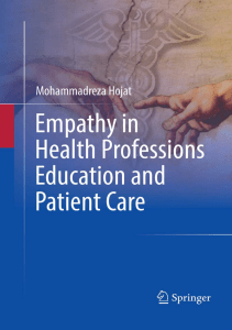 DOWNLOAD Empathy in Health Professions Education and Patient Care