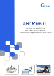 NanoGenizer-Dual User Manual