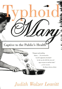 EBOOK Typhoid Mary Captive to the Public s Health