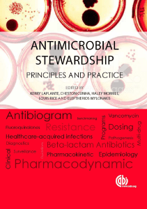 EBOOK Antimicrobial Stewardship Principles and Practice