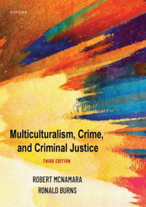 BOOKS Multiculturalism Crime and Criminal Justice