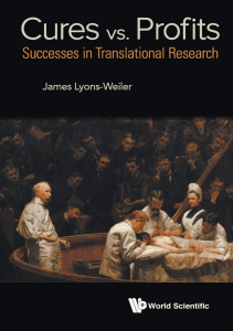 BOOK Cures Vs Profits Successes In Translational Research