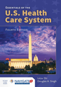 BOOKS Essentials of the U S Health Care System