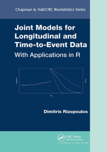 BOOKS Joint Models for Longitudinal and Time to Event Data Chapman Hall CRC 