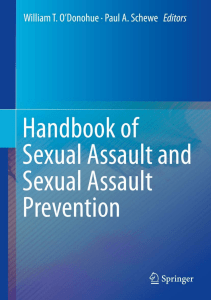 BOOK Handbook of Sexual Assault and Sexual Assault Prevention