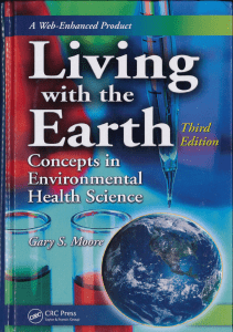 BOOKS Living with the Earth Concepts in Environmental Health Science