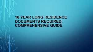 10 Year Long Residence Documents Required Comprehensive Guide