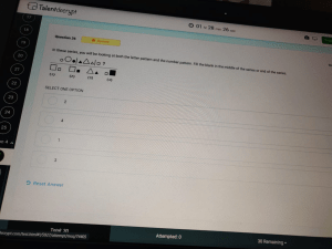 Abstract Reasoning Test: Shape Sequence