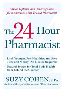 DOWNLOAD The 24 Hour Pharmacist Advice Options and Amazing Cures from America s 