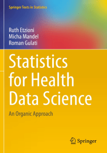 DOWNLOAD Statistics for Health Data Science An Organic Approach Springer Texts in 