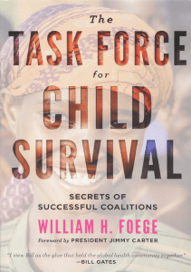 BOOKS The Task Force for Child Survival Secrets of Successful Coalitions