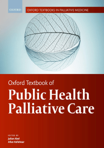 DOWNLOAD Oxford Textbook of Public Health Palliative Care Oxford Textbooks in 