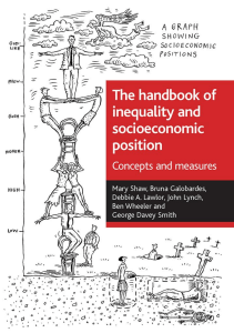 EBOOK The handbook of inequality and socioeconomic position Concepts and measures 