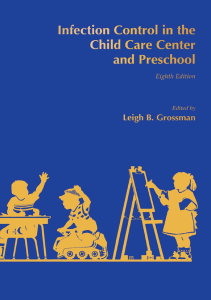 BOOK Infection Control in the Child Care Center and Preschool