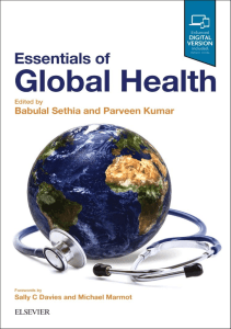 BOOKS Essentials of Global Health