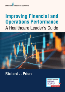 EBOOK Improving Financial and Operations Performance A Healthcare Leader s Guide