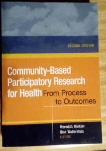 BOOK Community Based Participatory Research for Health From Process to Outcomes