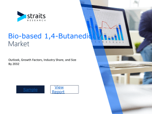 Bio-based 1,4-Butanediol Market: Competitive Landscape and Growth Factors Driving Success, Forecast to 2033