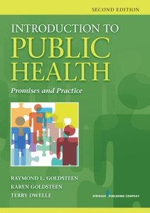 BOOK Introduction to Public Health Promises and Practice