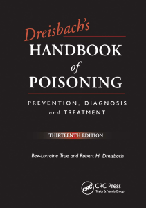 EBOOK Dreisbach s Handbook of Poisoning