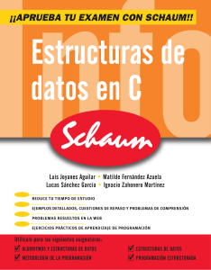 Estructuras de datos en C