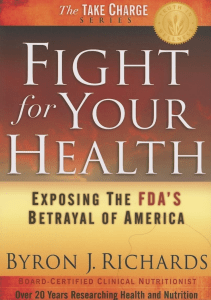 EBOOK Fight for Your Health Exposing the FDA s Betrayal of America