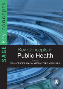 DOWNLOAD Key Concepts in Public Health SAGE Key Concepts series 