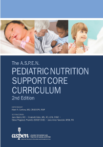 DOWNLOAD The A S P E N Pediatric Nutrition Support Core Curriculum