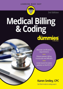 DOWNLOAD Medical Billing Coding For Dummies For Dummies Career Education 