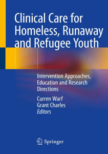 READ Clinical Care for Homeless Runaway and Refugee Youth Intervention Approaches 