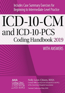 BOOK ICD 10 CM and ICD 10 PCS Coding Handbook with Answers 2019