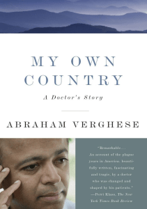 BOOKS My Own Country A Doctor s Story