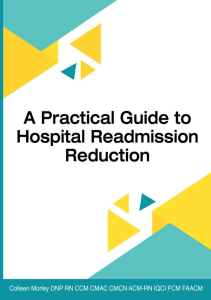 BOOK A Practical Guide to Hospital Readmission Reduction