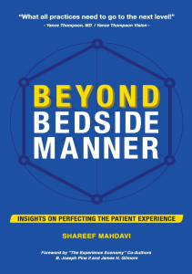 READ Beyond Bedside Manner Insights on Perfecting the Patient Experience