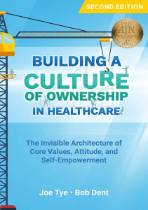 READ Building a Culture of Ownership in Healthcare Second Edition