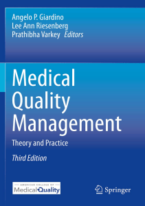 READ Medical Quality Management Theory and Practice