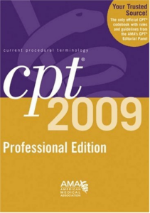 BOOKS CPT 2009 Professional Edition Current Procedural Terminology Professional Ed 