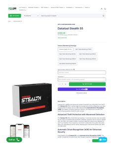 Datatool Stealth S5 for Sale in UK