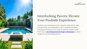 Interlocking Pavers Elevate Your Poolside Experience | Canadian PoolScapes