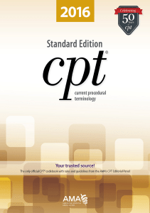 READ CPT 2016 Standard Edition