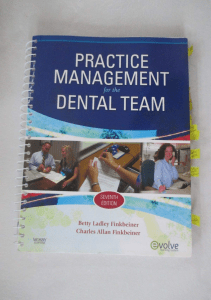 BOOK Practice Management for the Dental Team