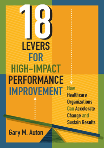 BOOKS 18 Levers for High Impact Performance Improvement How Healthcare Organizations 