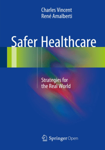 EBOOK Safer Healthcare Strategies for the Real World