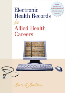 EBOOK Electronic Health Records for Allied Health Careers w Student CD ROM