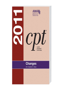 BOOKS CPT 2011 Changes An Insider s View AMA CPT Changes 