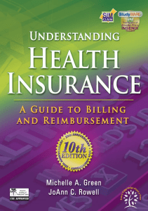 BOOKS Understanding Health Insurance A Guide to Billing and Reimbursement