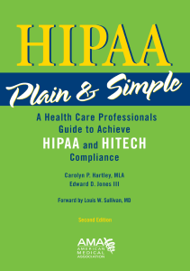 DOWNLOAD HIPAA Plain Simple A Healthcare Professionals Guide to Achieve HIPAA and 