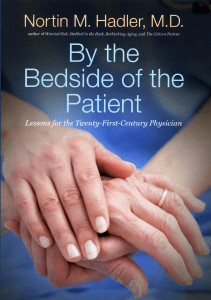 READ By the Bedside of the Patient Lessons for the Twenty First Century Physician